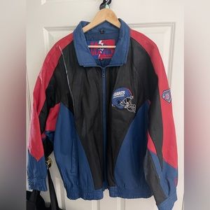 New York Giants Pro Player Leather Jacket
